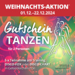 Weihnachtsaktion: Gutscheine Tanzkurs